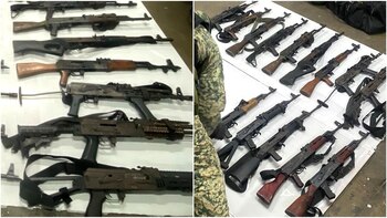 Este fue el armamento que