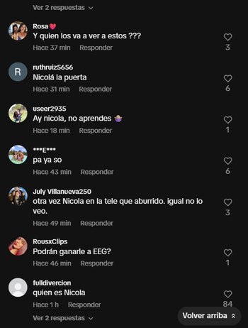 “Nombres que yo no sé que existen”: Nicola Porcella minimiza a Magaly Medina en live con Miguel Arce. Infobae Perú / Captura: TikTok.