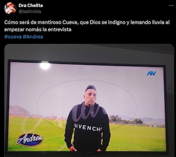 Christian Cueva niega agresión e