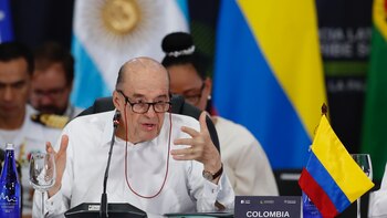 Los cancilleres de Colombia e