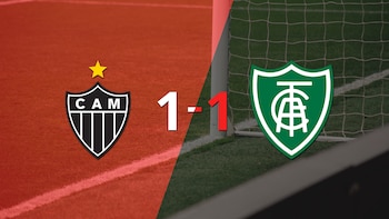 Atlético Mineiro y América-MG empataron