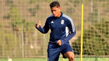 Jeriel de Santis alcanzó su mejor versión representando a CF Cartagena (ESP). - Crédito: Cadena Ser