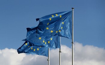 Banderas de la UE en