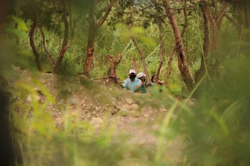 Fotografía de personas del lado