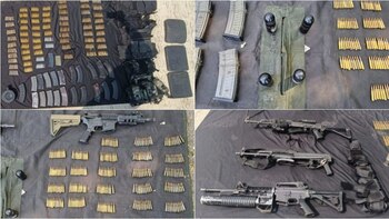 Este fue el armamento que