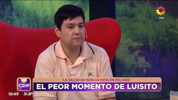 El dramático llanto de Luisito