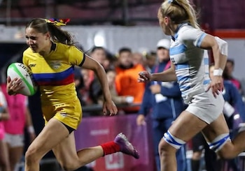 Las Tucanes le dieron a Colombia la medalla de plata, tras el enfrentamiento ante Argentina - crédito Ministerio del Deporte