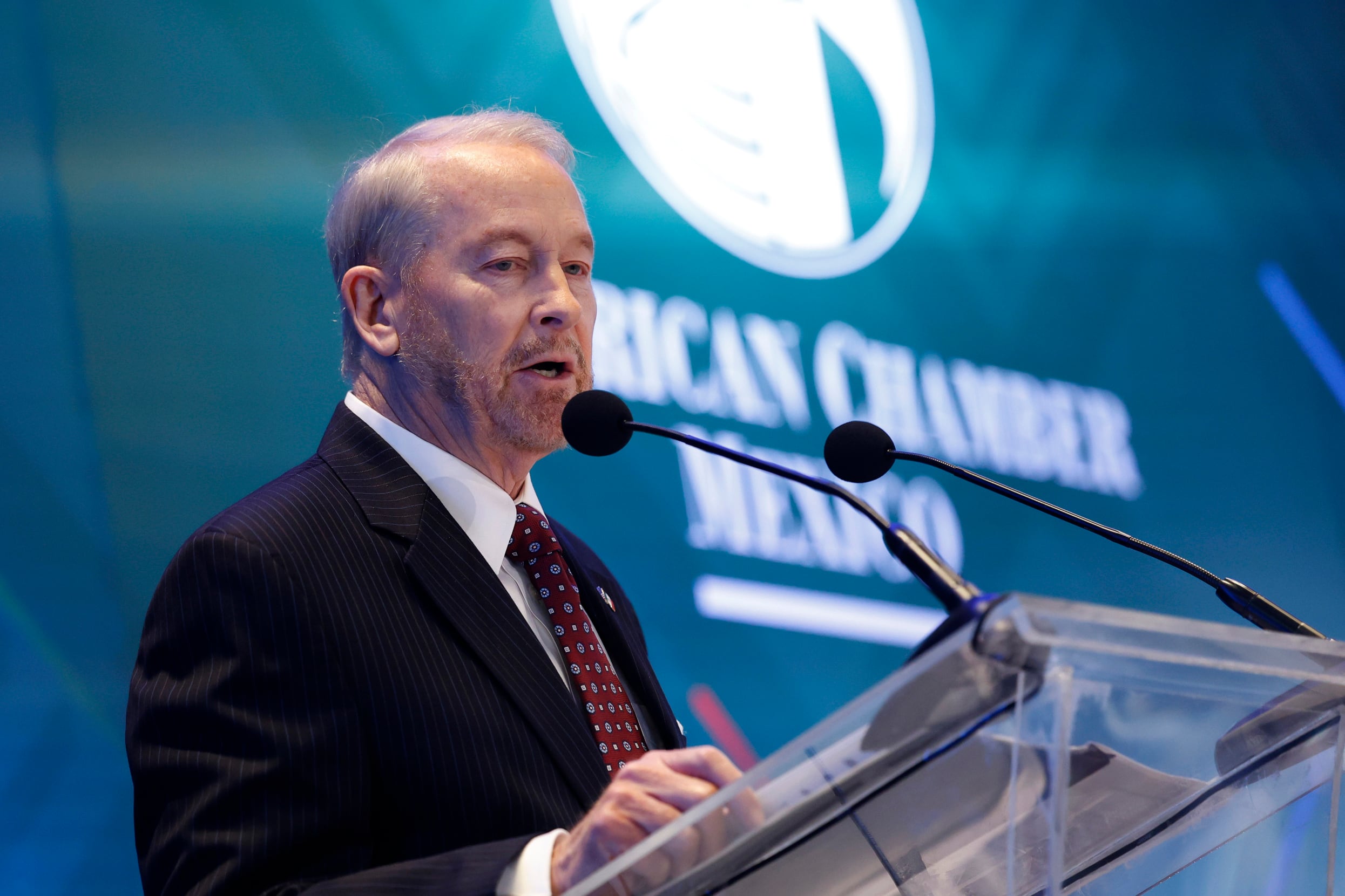 El embajador de Estados Unidos en México, Ronald Johnson. Imagen de archivo. EFE/ Sáshenka Gutiérrez