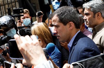 El líder opositor venezolano Juan