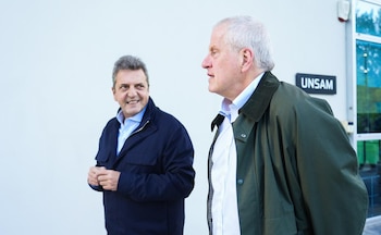 Sergio Massa defendió la universidad pública en una reunión con rectores