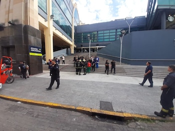 Al lugar acudió personal policial y de Bomberos