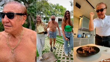 Rodolfo Hernández, criticado por video con modelos, descamisado y cadena de oro