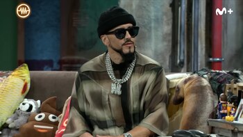 Yandel, en su visita a