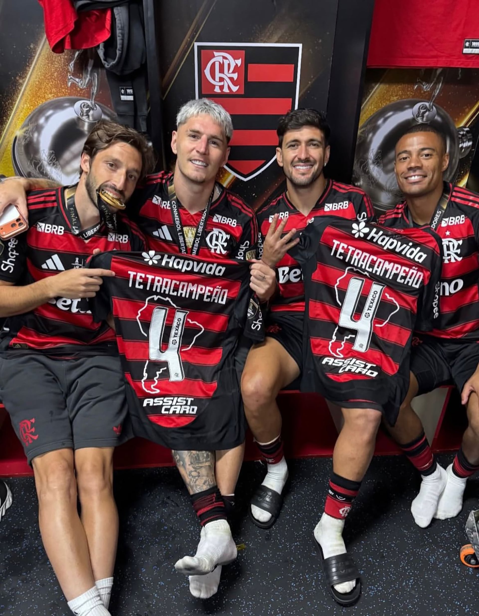 River quiere a una figura del Flamengo (Instagram: @flamengoen)