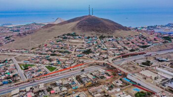 Obras del MTC en Chancay.