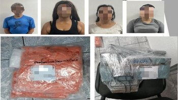 Algunos de los detenidos en