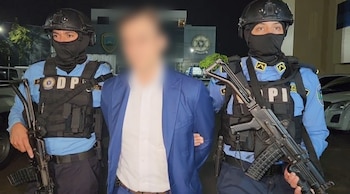 Carlos Mauricio Cálix Ponce, principal sospechoso de la muerte de la ciudadana estadounidense Susan Joanne Johnston (Cortesía @PoliciaHonduras).