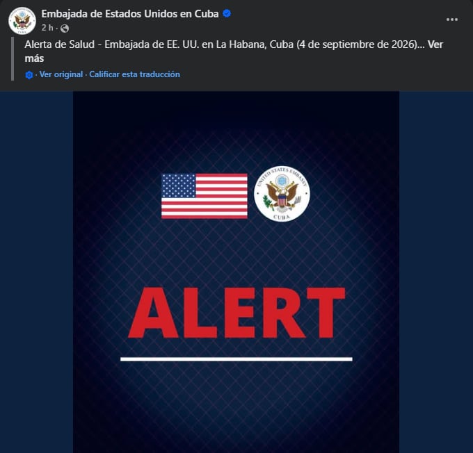 Mientras la delegación estadounidense advierte sobre el repunte de patógenos, las autoridades sanitarias cubanas mantienen reserva sobre los indicadores epidemiológicos (Cortesía: @USEmbCuba).