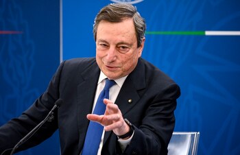 El primer ministro italiano Mario