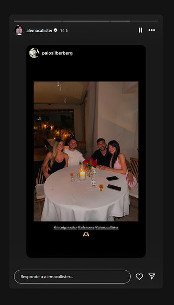 Alexis Mac Allister y Nicolás