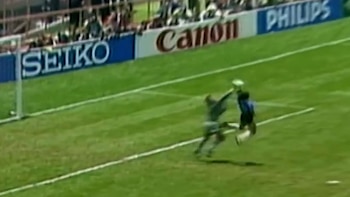 Diego Maradona, la mano de