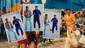 Con Luis Díaz, Silvestre Dangond