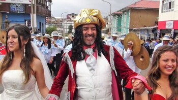 En el pasacalle de los