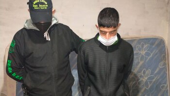 Uno de los detenidos en