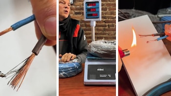 Un electricista mostró la diferencias