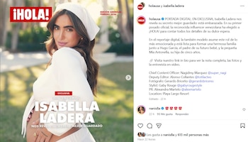 El embarazo de Isabella Ladera