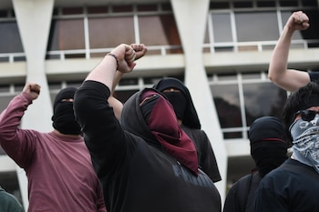 Protestas por elección de la rectoría de la Universidad San Carlos en Guatemala