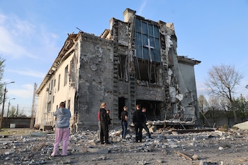 Las fuerzas ucranianas lograron avances en varias zonas de la línea del frente, recuperando unos 40 kilómetros cuadrados en cada una de las regiones de Zaporizhzhia, Kharkiv y Donetsk (AP Foto/Kateryna Klochko)