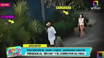 Samahara Lobatón y Bryan Torres