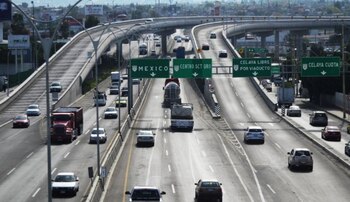 En la autopista México-Querétaro se