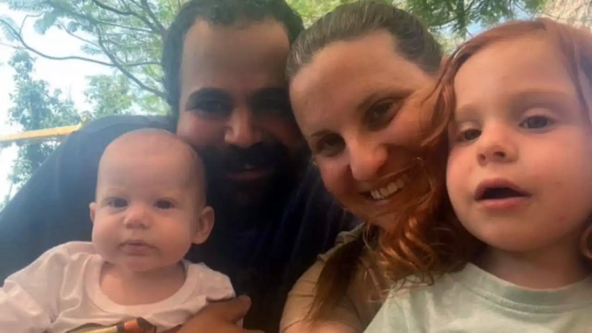 Shiri Silberman, Ariel Bibas y Kfir Bibas