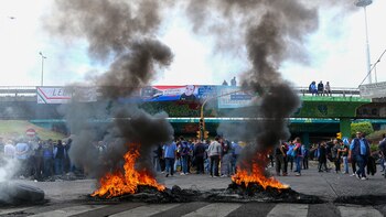 paro colectiveros asesinato crimen del chofer