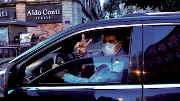 Así fue la última visita