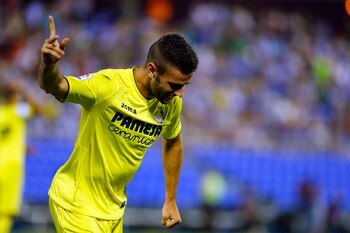 El delantero del Villarreal Mario