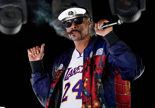 Snoop Dogg busca ampliar la visibilidad y los recursos del Team USA Fund, apoyando la salud mental y la educación de los atletas (Foto AP/Chris Pizzello)
