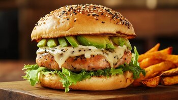 Cómo preparar hamburguesas de atún