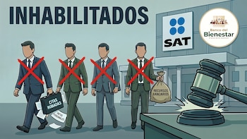 Por asignar citas con datos robados y saquear cuentas bancarias, inhabilitan hasta 10 años a ex funcionarios del SAT y Banbien