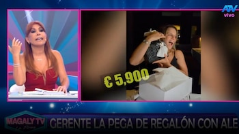 Magaly Medina sobre costoso regalo de Said Palao a Alejandra Baigorria por su cumpleaños: “Para lo del yate, es una bagatela”