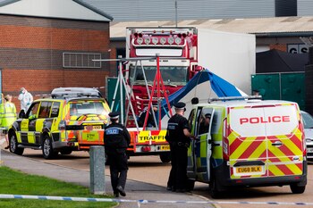 Imagen del camión frigorífico en