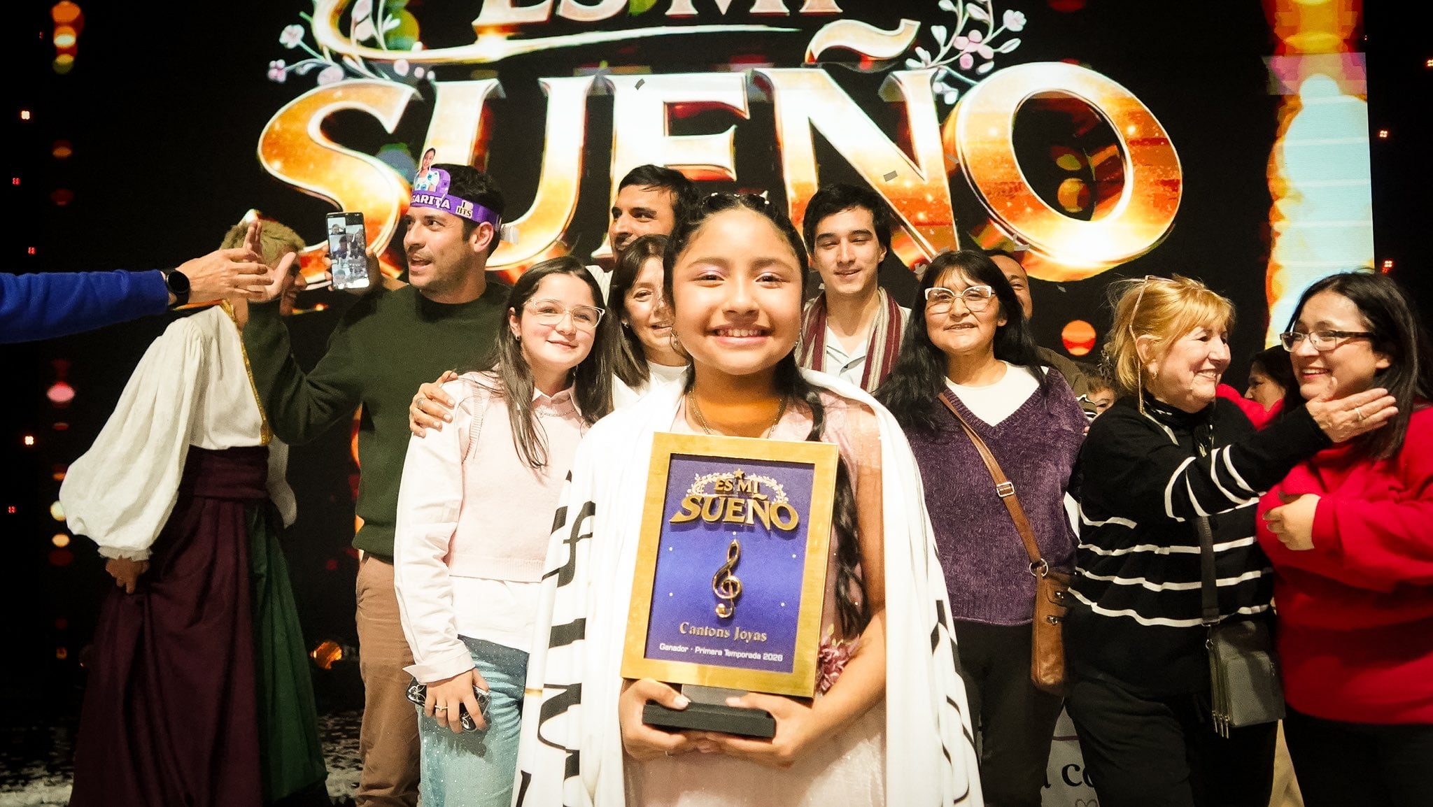 Margarita Ponce cerró su participación en Es Mi Sueño con “La Arenosa”, de Mercedes Sosa, y obtuvo la ovación del Teatro Ópera