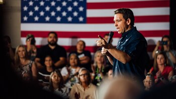 Ron DeSantis, gobernador de Florido,