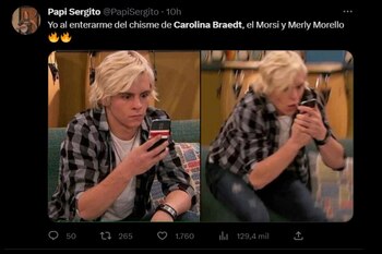 Reacción en redes. (Twitter)