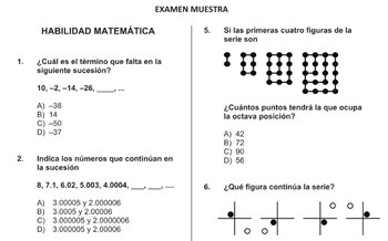 La habilidad matemática era una