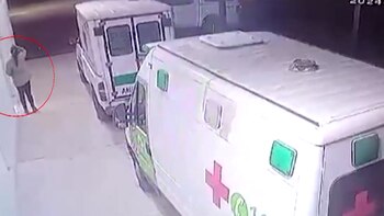 Caillava en el hospital