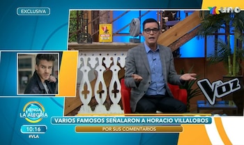 Horacio Villalobos respondió a las