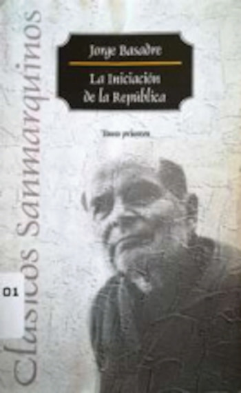 La tesis de Jorge Basadre.